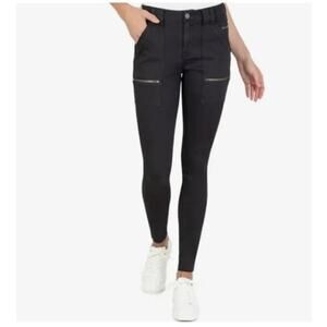 Joie Cream High-Rise Skinny Cargo Pants Size 12/31